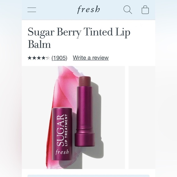 NEW Fresh Sugar Lip Balm Hydrating Treatment 4.3g - Picture 2 of 8